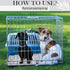 Dog Crate Pan Cover Dog Bed Cover Washable Dog Crate Liner for Pets Dog Crate Tray, Pan Cover Only, Fit for (30 x 19 Inch)...