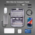 DDgro Travel Organizer Electronics Mini Pouch, Small Accessories Case for Cable/Charger & Cords/Tech Essentials (Black-Mini)...