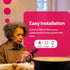 innr E26 Smart LED Bulb White, Zigbee Light Bulb, Works with Philips Hue*, Amazon Echo (4th Gen), and SmartThings, 1140 Lumen, A19 Ambiance, 1-Pac...