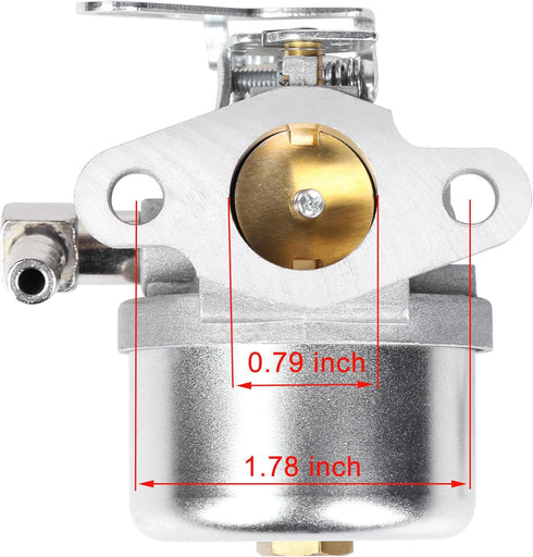 HSSK50 Carburetor for Tecumseh HS50 HSK40 HSK50 HSSK40 Toro 521 421 622 Ariens ST524 ST504 Troy Bilt 31AS6BN2711 Storm 5524 Snowblower MTD 31A611D...