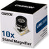 Carson LumiLoupe 10X Power Stand Magnifier (LL-10), Black/Clear...