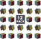 12 PCS Mini Cube Goody Bag Stuffers,Puzzle Party Favors for Kids Party Puzzle Game Toys Classroom Rewards & School Prize for Students...
