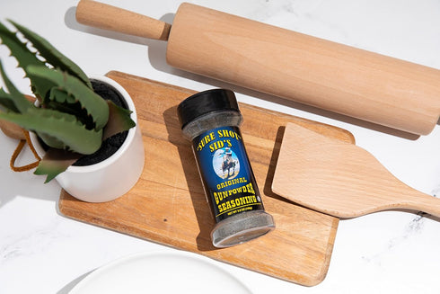 Sure Shot Sid’s Gunpowder Seasoning - Famous Bbq Rub Powder Grill Seasoning for Beef, Steak Meat, All-Purpose Seasoning Blend Dry Rub for Grilling...