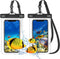 takyu Waterproof Phone Pouch, Universal Premium PVC Waterproof Cell Phone Case Dry Bag Compatible for iPhone 14,13,12 11 Pro Max Plus Mini & Other...