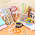 Sabary 48 Pcs Back to School Pencils Silicone Bracelets Set Back to School Party Favor for Kids First Day of School Bulk Pencils Bracelets Gifts f...