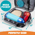 Kids Insulated Lunch Box w Snack Pocket & Water Bottle Holder (Pirate) -Boys or Girls Back to School Lunchbox Tote Keeps Food Hotter or Colder Lon...