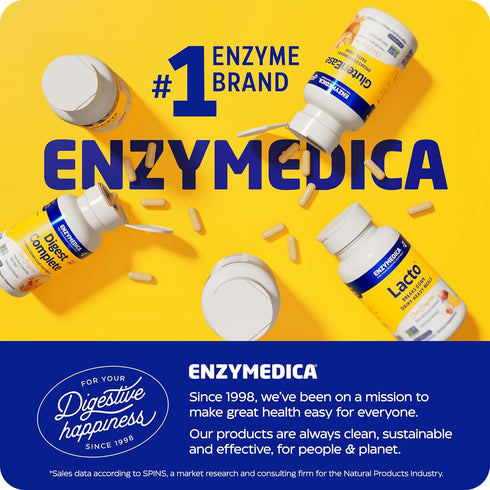 Enzymedica, Candidase Extra Strength, Support for Balanced Yeast Levels, 42 Capsules...