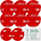 Double-Sided Phone Holder Replacement Kit 10 Pack. 6 Pieces of 3M VHB Adhesive Discs (1.55" / 40 mm), 2 Pieces of Universal Pop Sticker Pads (1.17...