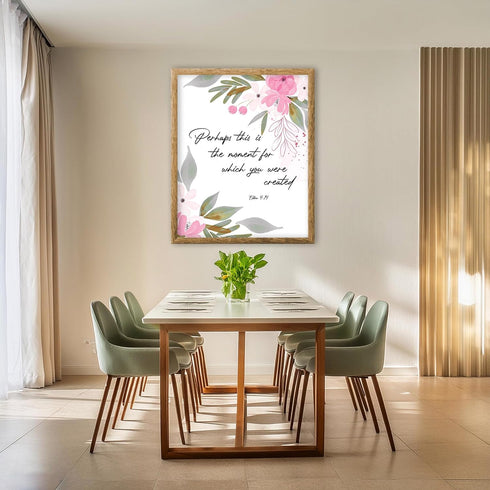 Posterizer 1 pcs-This Is The Moment-Bible verse-Religious Posters-Motivational & Inspirational Art-Gifts for Christians-Gift for Daughter, Son, Ki...