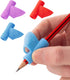 Stylo Pack of 3 Pencil Grips for Kids Handwriting Perfect Pencil Holders for Kids Home Schooling and Preschool Writing Tools for Kids Assorted Pen...
