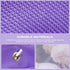 ANROYE Large Corner Stuffed Animal Storage, Kids Plushies Toy Purple Wall Hammock for Girls Room, Baby Squishmallow Holder for Nursery, Organizer ...