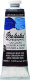 Grumbacher Pre-Tested Oil Paint, 37ml/1.25 Ounce, Cerulean Blue Hue (P039G)...