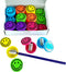 Pencil Sharpeners for Kids with Removable Neon Colored Lids (48 Pack - Smile FACE)...