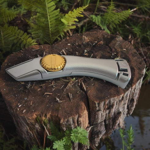 Cuchillo para techos de hoja fija con funda, Navajas para roofing...