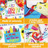 Art Paint Party Backdrop Decorations Artist Theme Birthday Banner Supplies for Art Painting Party Wall Photography Background...