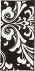 Cloth Napkins Black and White Wedding Table Decor Backyard Party Reception Black and White Table Linens, Linen Napkins All Cotton Dinner 18"x18" S...