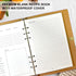 Leather Recipe Book With Index Pages & Templates Made in USA, The Perfect Recipe Note Book To Write In Your Own Recipes - Simplified Blank Cookboo...