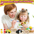 12 Pieces Unfinished Wooden Cars Wood DIY Car Toys Wood Crafts Painting Crafts Kit for Student Easy Woodworking Set Family Activities Arts and Cra...