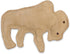 SPOT Dura-Fused Leather Buffalo - Dog Toy with Squeaker, Made With Real Leather and Jute Fabric, Interactive Toy for Aggressive Chewers, Durable S...