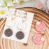 Puocaon Sand Dollar Clay Cutters - 6 Pcs Clay Cutters for Polymer Clay Jewelry, Ocean Animal Clay Cutters for Earrings, Sea Creature Polymer Clay ...