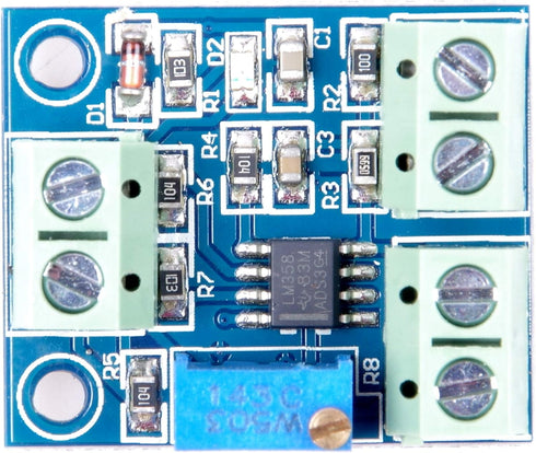 Current to Voltage Module Current 0-20mA Converted to Voltage 0-5V(Current-to-Voltage)...