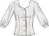McCall Pattern Women's Gathered Cuff Blouse, Sizes 6-14 Sewing Pattern...