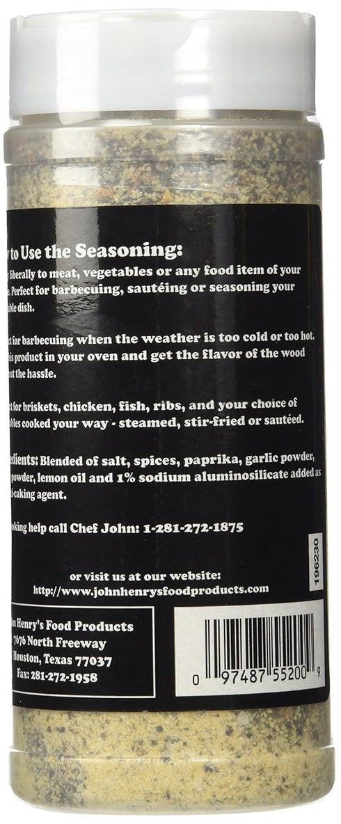 John Henry's Mojave Garlic Pepper Rub, 11.5oz...