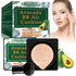 BB Mushroom Air Cushion, Avocado BB/CC Cream, All-Day Lasting Nude Foundation, Even Skin Tone Makeup Base, Easy to Apply, Thin, Moist...
