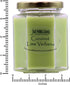 Coconut Lime Verbena Scented Blended Soy Candle | Soft Floral Spring Fragrance | Hand Poured in The USA by Just Makes Scents...