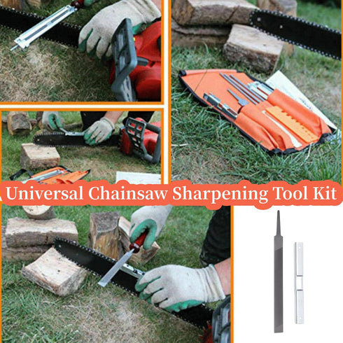 AUNMAS Steel Flat File Set, 2pcs Hand Files, Universal Chainsaw Sharpening Tool Kit Chain Saw Depth Gauge Flat File Set...