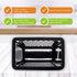 Spring Chef Professional 10" Parmesan Cheese Grater With Container, Stainless Steel & Soft Grip Handle, 4 Sided Kitchen Cheese Shredder, Handheld ...