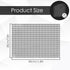 15 Pack Flower Pot Hole Mesh Pad, 11.8 * 7.8 Inch Bonsai Pot Mesh Plant Drainage Mesh Hole Screens Gasket Keep Soil from Flowing Away (Black)...