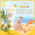 Baby 100% mineral Zinc Oxide baby sunscreen – safe natural sunblock lotion for babies: SPF50 Broad Spectrum UVA UVB,For sensitive skin Baby Face B...