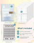 100 Envelope Challenge Binder with Lock - A5 Money Saving Budget Binder Easy and Fun Way to Save $5,050 Savings Challenges Book with Envelopes (Bl...