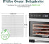 COSORI Food Dehydrator Accessories, for 5-Tray CFD-P501-SUS Only, BPA-Free, CRP-P501MS-WUS, Plastic Mesh Screens, 2 Pack...