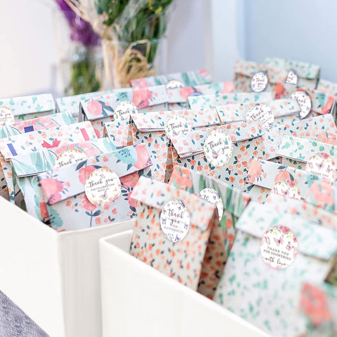 80 Butterfly Thank You Stickers, Thank You for Fluttering by Stickers, Perfect for Girls Baby Shower, Wedding, Bridal Shower, Birthday Party Favor...
