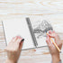 Artist’s Sketchbook Hardcover – 200GSM Very Thick Paper – Spiral Sketch Book for Drawing and Mixed Media – Sketch Pad, Art Book - 5.8 x 8.5, 40 Sh...