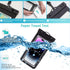 GoGo Deepsea Waterproof Phone Pouch, IP68 Waterproof Phone Case, Underwater Vacation Cellphone Dry Bag Up to 7.2" for Samsung Galaxy Pixel, iPhone...