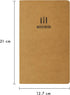 Pukka Pad, Carpe Diem Traveler’s Notebook Insert – 8.27 x 5.04in - 20 Pages, 310GSM Paper...