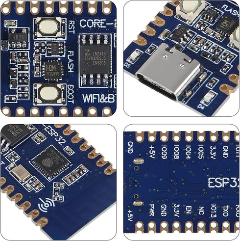 3 PCS ESP32-C3 ESP32 USB C Development Boards ESP32 C3 Microcontrollers with WiFi Bluetooth for Arduino Microprython...