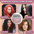 Heat for Deep Conditioning, Oil Treatment Electric Heat Hair Steamer Intelligent Temperature Control Hair Care Hat Portable Hair SPA Detachable Ha...