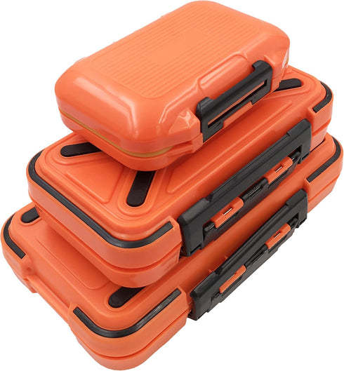 Waterproof Fishing Lure Box Spoon Hooks Baits Storage Tackle Box Containers for Casting Fishing Fly Fishing,Large/Medium/Small Lure Case...