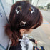 30 PCS 1.22" Star Hair Clips Snap Hair Barrettes Non Slip Star Hair Accessories for Girls Women 2000s Y2K Silver Metal Hair Clips...