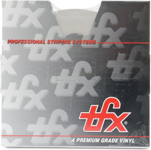 Universal TFX 0208246 - Auto Customizing 1/2" 2-Color Dual Pinstripe -1/2" x 150' (1/4” Stripe, 1/8" Gap, Then 1/8” Stripe) - 246- Black/Red...