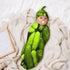 3D Funny Realistic Food Green Pickles Cucumbers Newborn Baby Swaddle Blanket with Beanie Hat Baby Receiving Blanket Soft Baby Sleep Sack Baby Wrap...