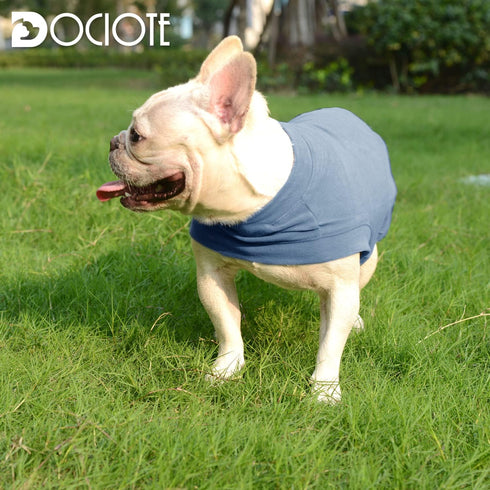 Soft Fleece Dog Sweatshirt - Warm Dog Sweaters for Small Medium Dogs Cats Cold Weather - Cat Sweater Pullover Stretchy Hoodie Easy On - Comfortabl...