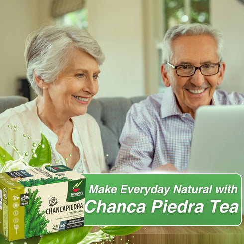 Hanan Chanca Piedra Tea - 50 Teabags of Chanca Piedra Stone Breaker Tea Leaves Wild-Grown in Peru...