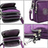 ZGMYC 3-Layers Cellphone Pouch Wristlet Purse Waterproof Sports Armband Shoulder Bag Wallet...
