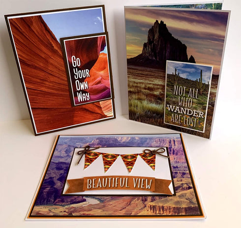 Reminisce Scenic Southwest Scrapbook Collection Kit, Multi Color Palette, 12x12 inches...