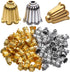 Antique Alloy Cone Spacer Bead Caps, 100pcs Flower Tassel Ends for Bracelet, Necklace, Earring Crafts...